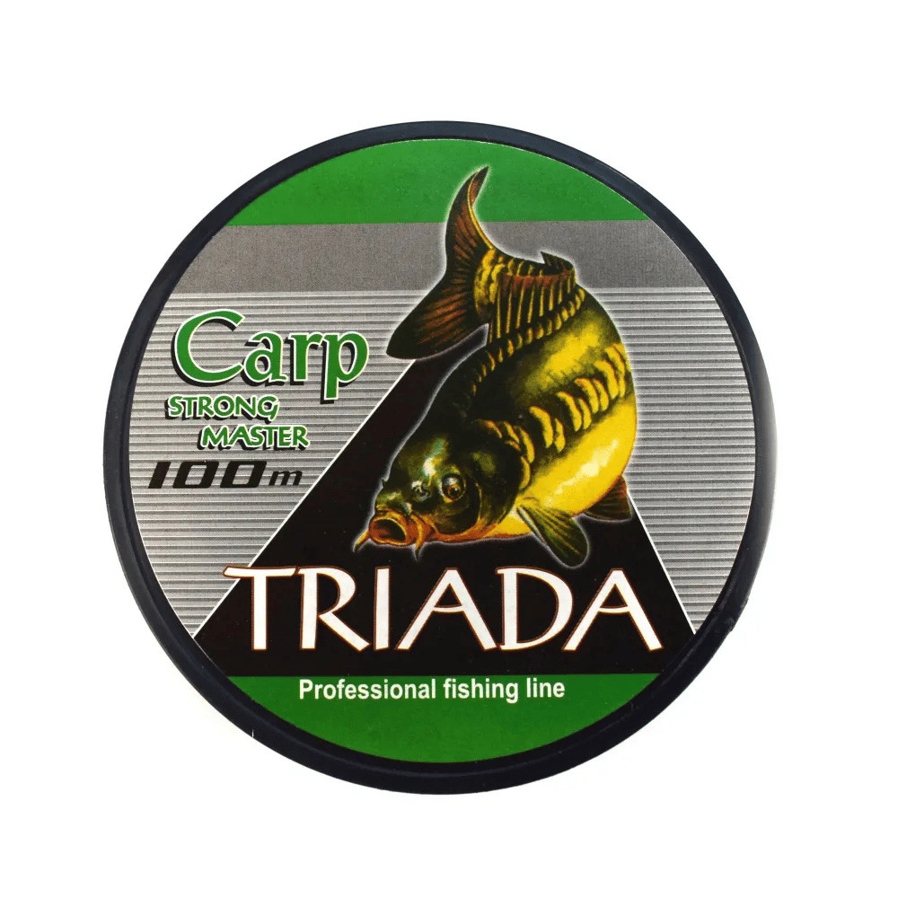 Tək lifli tilov ipi Triada Carp Strong Master 0.35 mm, 100 m, 12.3 kq