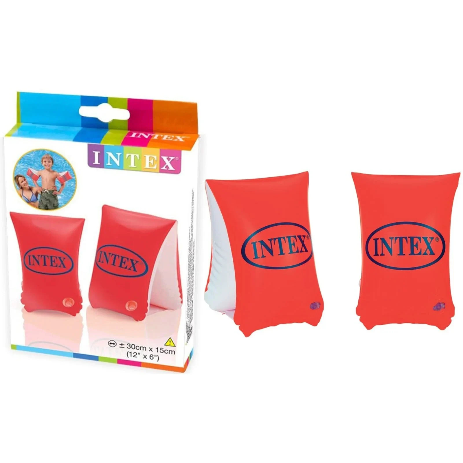 Üzmək üçün qolçaq Intex, 30x15 sm, 3-12 yaş