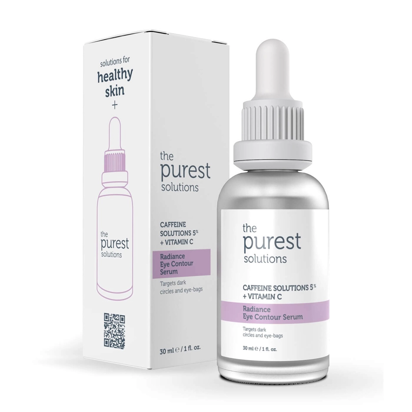 Göz ətrafı dərin üçün zərdab The Purest Solutions Radiance Eye Contour Serum 30 ml