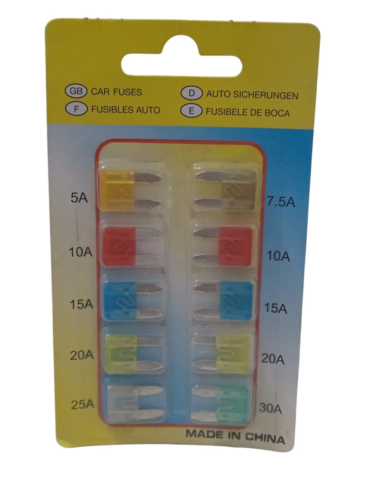 Avtomobil qoruyucusu 5 A silindr.