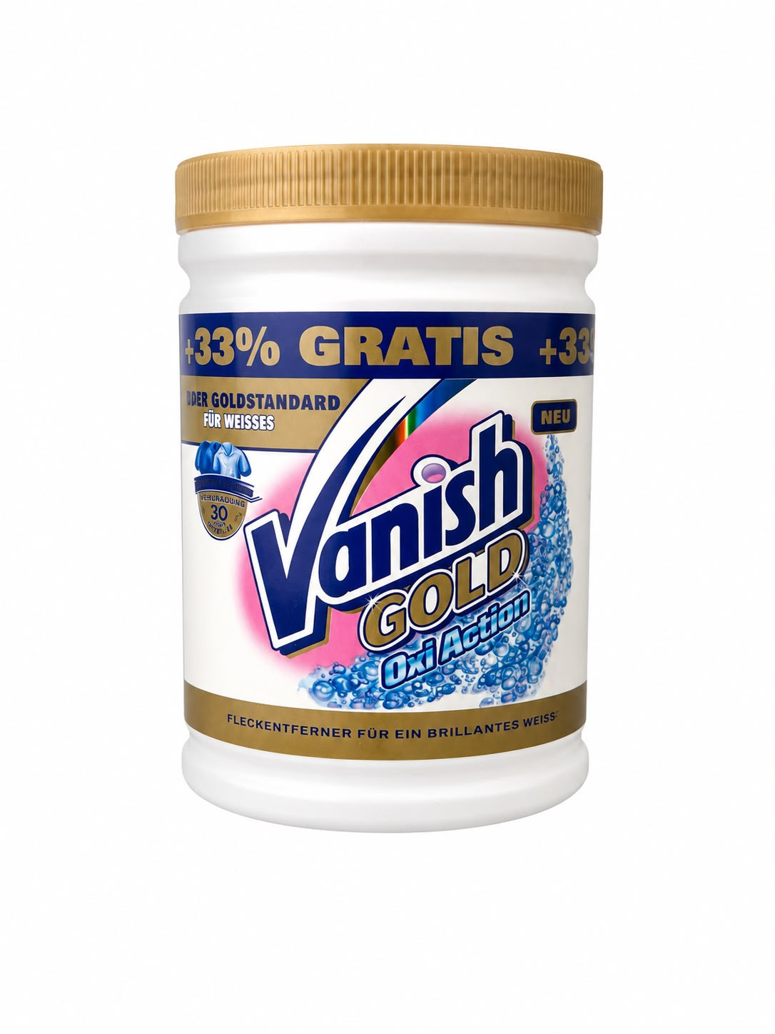 Ləkə çıxaran Vanish, Gold, 1000 q, ağ paltar üçün