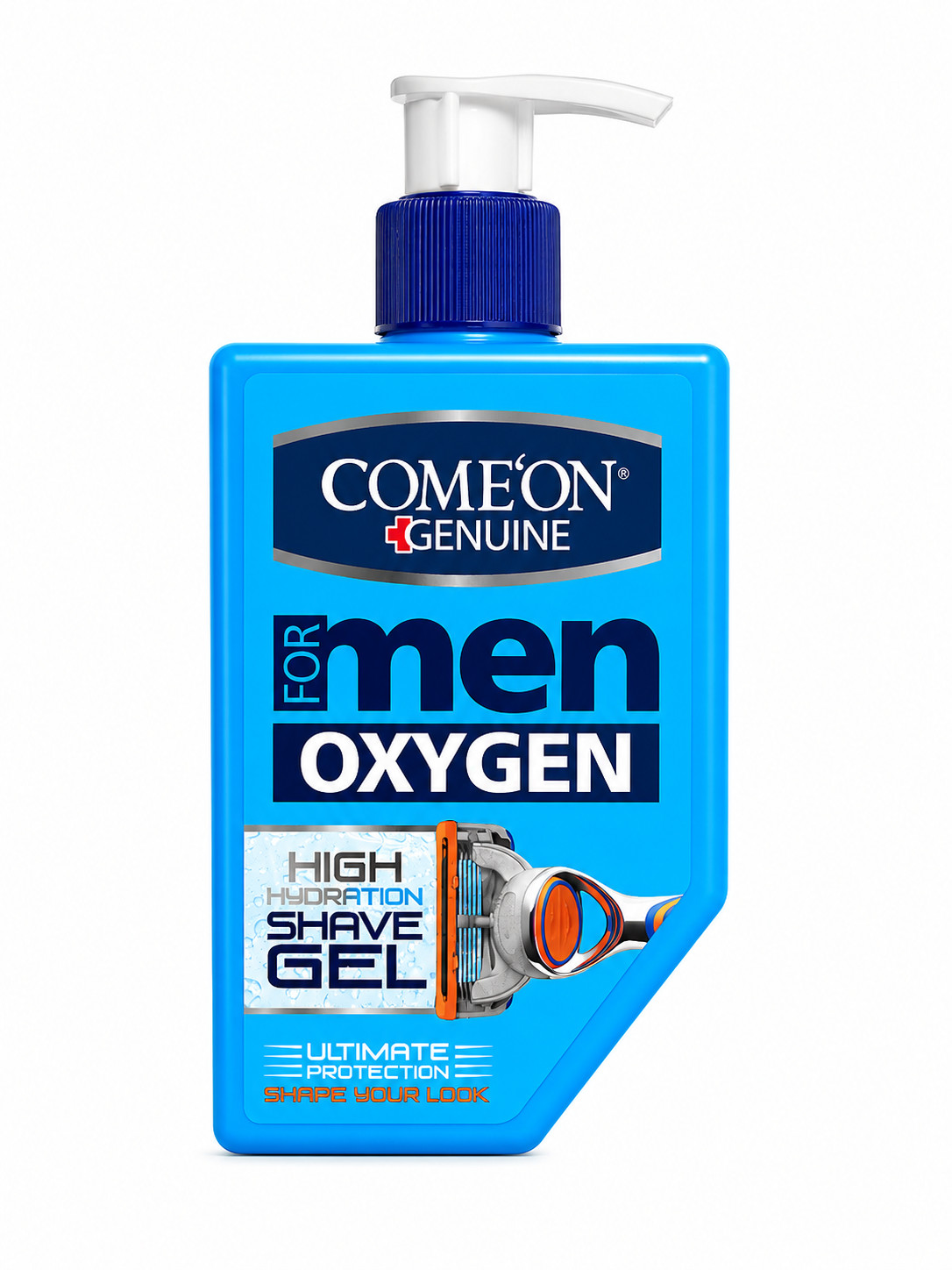 Təraş üçün gel Comeon Oxygen, 250 ml