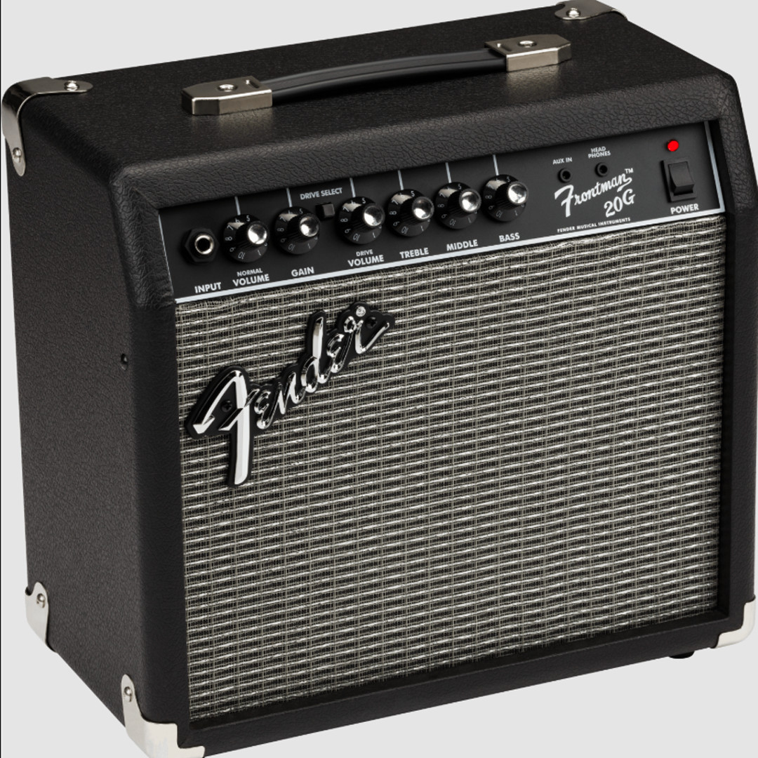 Gücləndirici Fender Frontman 20G, rəqəmsal, 20 Vt
