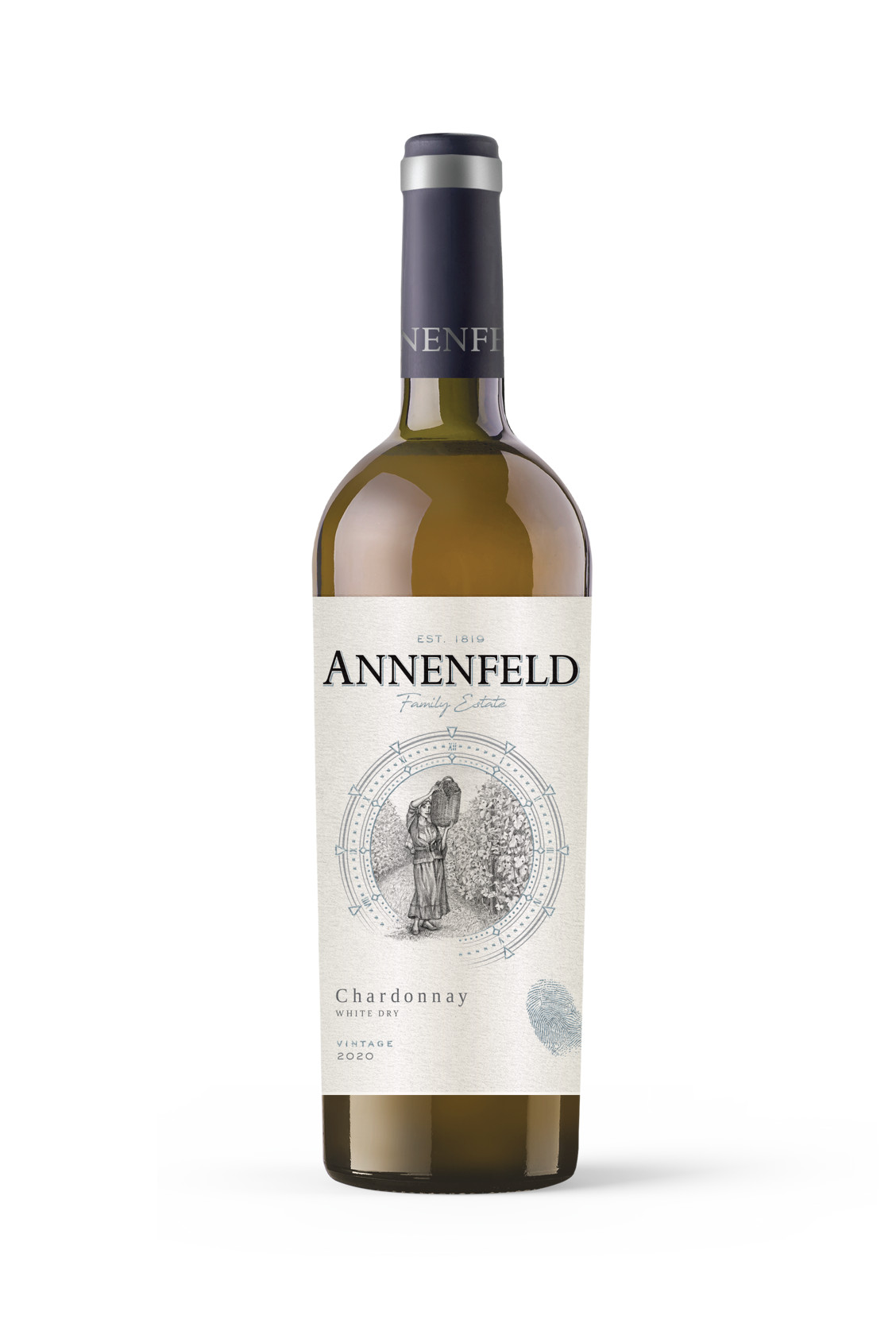 Ağ şərab Annenfeld Chardonnay, 750 ml