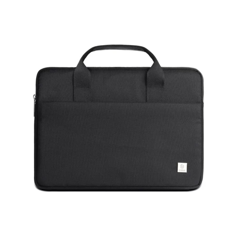 Çanta notbuk üçün Wiwu Minimalist Laptop Bag II, 14 düym, Suyadavamlı parça, Qara