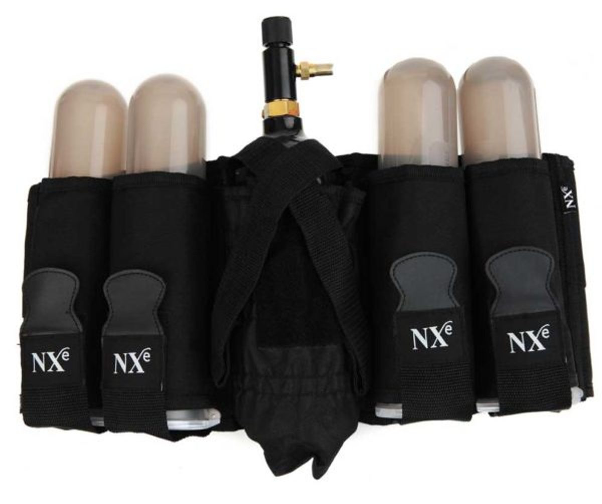 Peyntbol üçün kəmər Tippmann N.X.E. SPORT SERIES 4 Plus 1 POD HARNESS Black