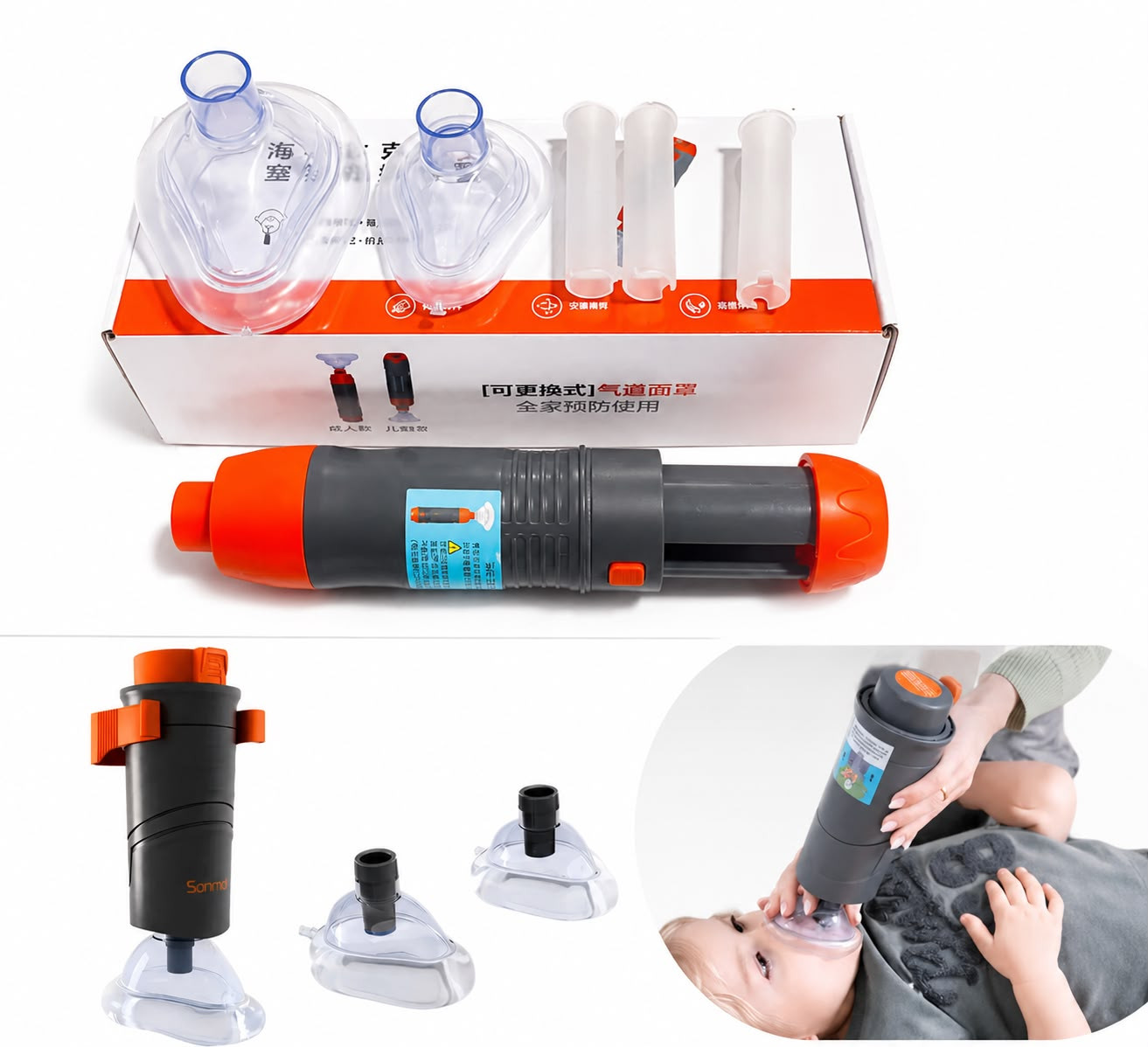 İnhalyator No brand, Aspirator/Buxarlı inhalyator/Torşəkilli inqalyator, 20 ml, 90 dəq, Hər kəs üçün