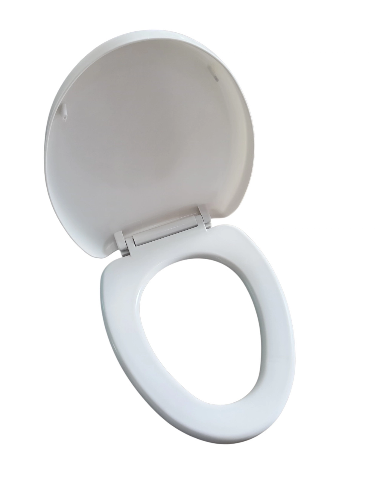 Qapaq-oturacaq unitaz üçün, plastik, ağ, 46х34 sm