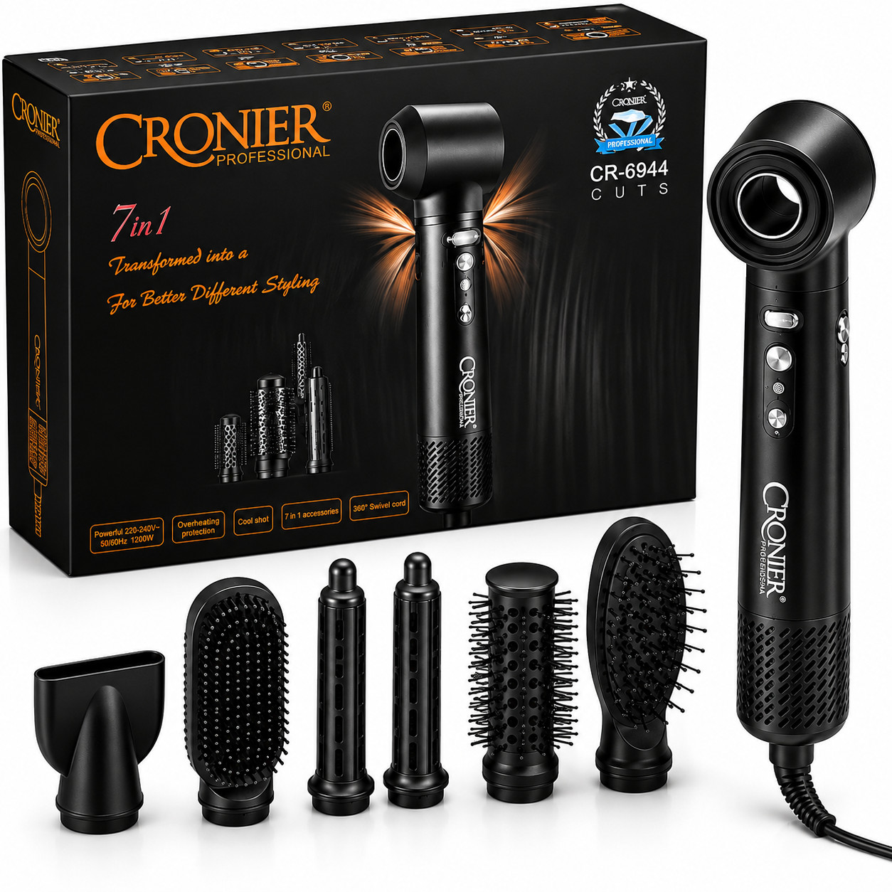 Multistayler Cronier CR-6944 7in1, 1000 Vt