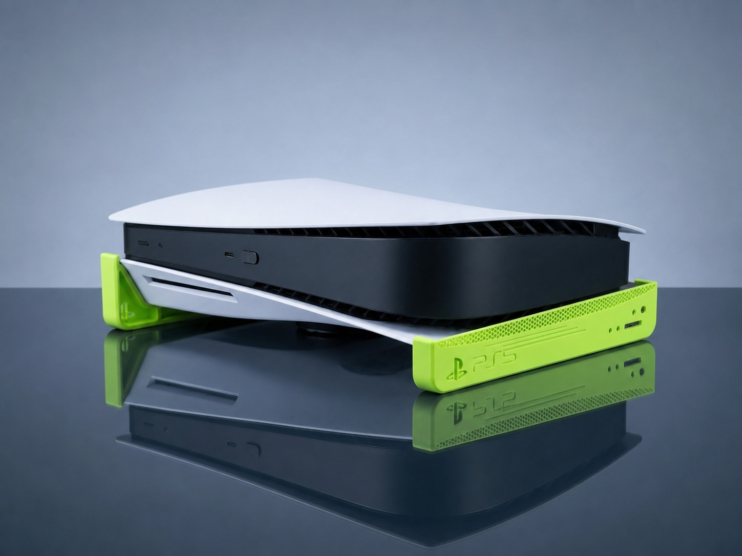 Playstation 5 Fat üçün altlıq, yaşıl