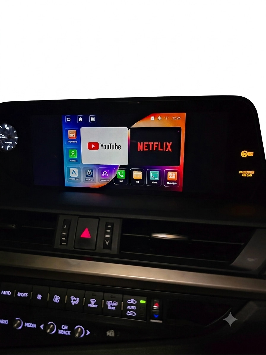 Avtomobil üçün CarPlay adapteri.