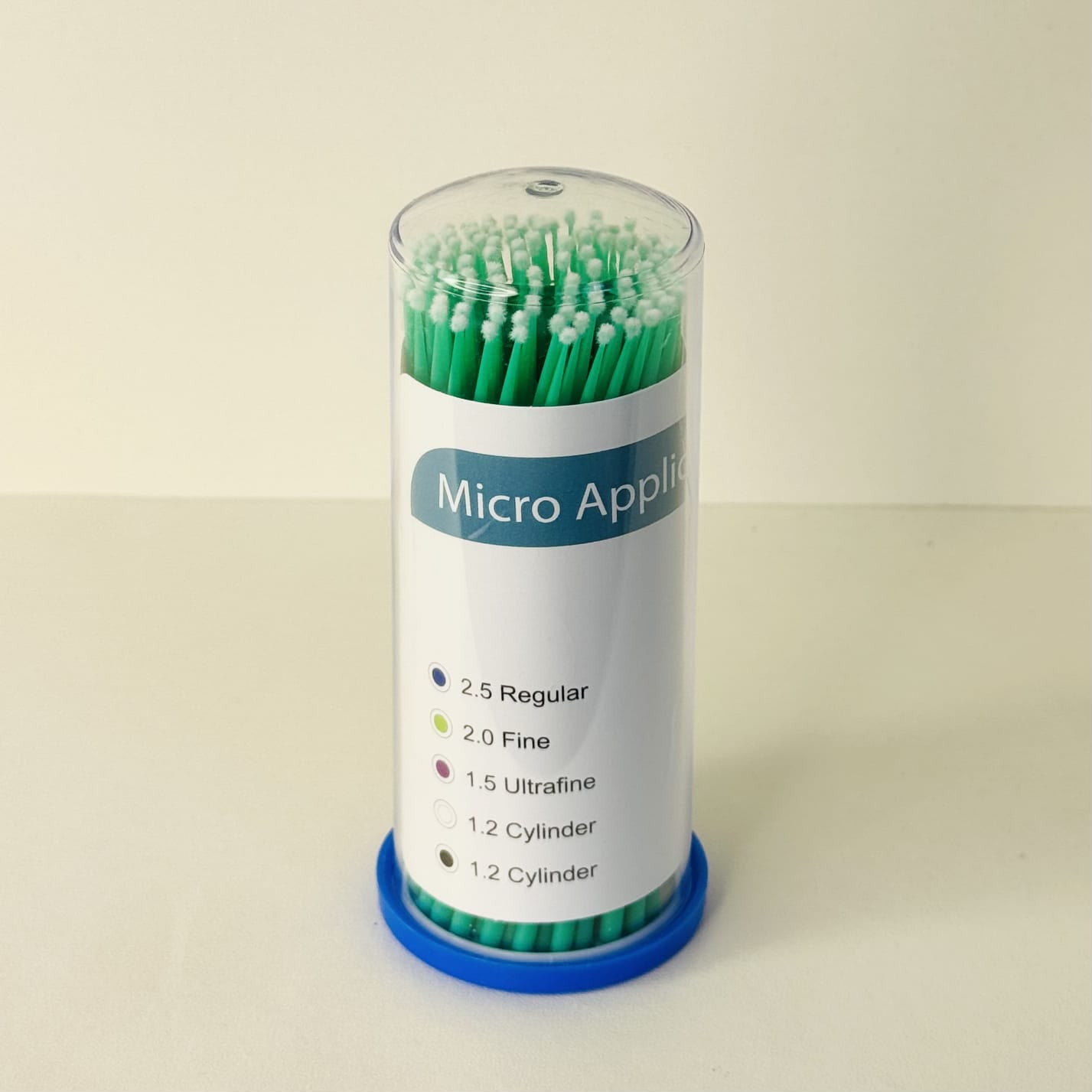 Stomatoloji mikroaplikator Alphacera, plastik, yaşıl