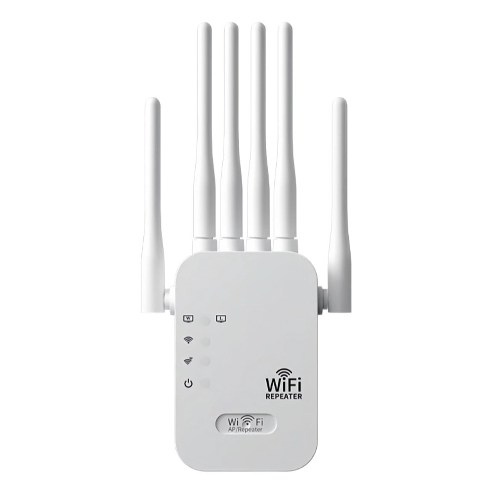 Wi-Fi siqnal gücləndiricisi 802.11n ağ.