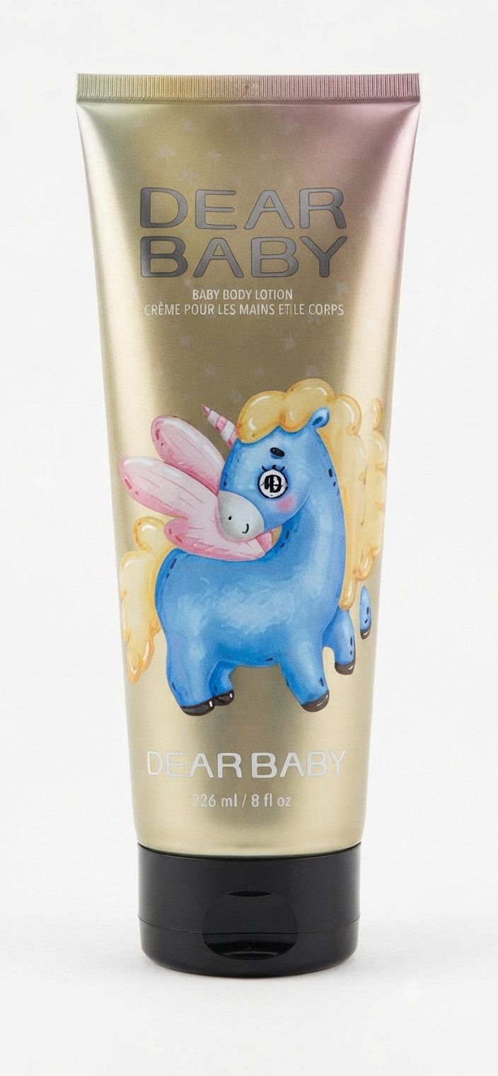 Uşaq bədən losyonu Dear Baby, 1+ yaş