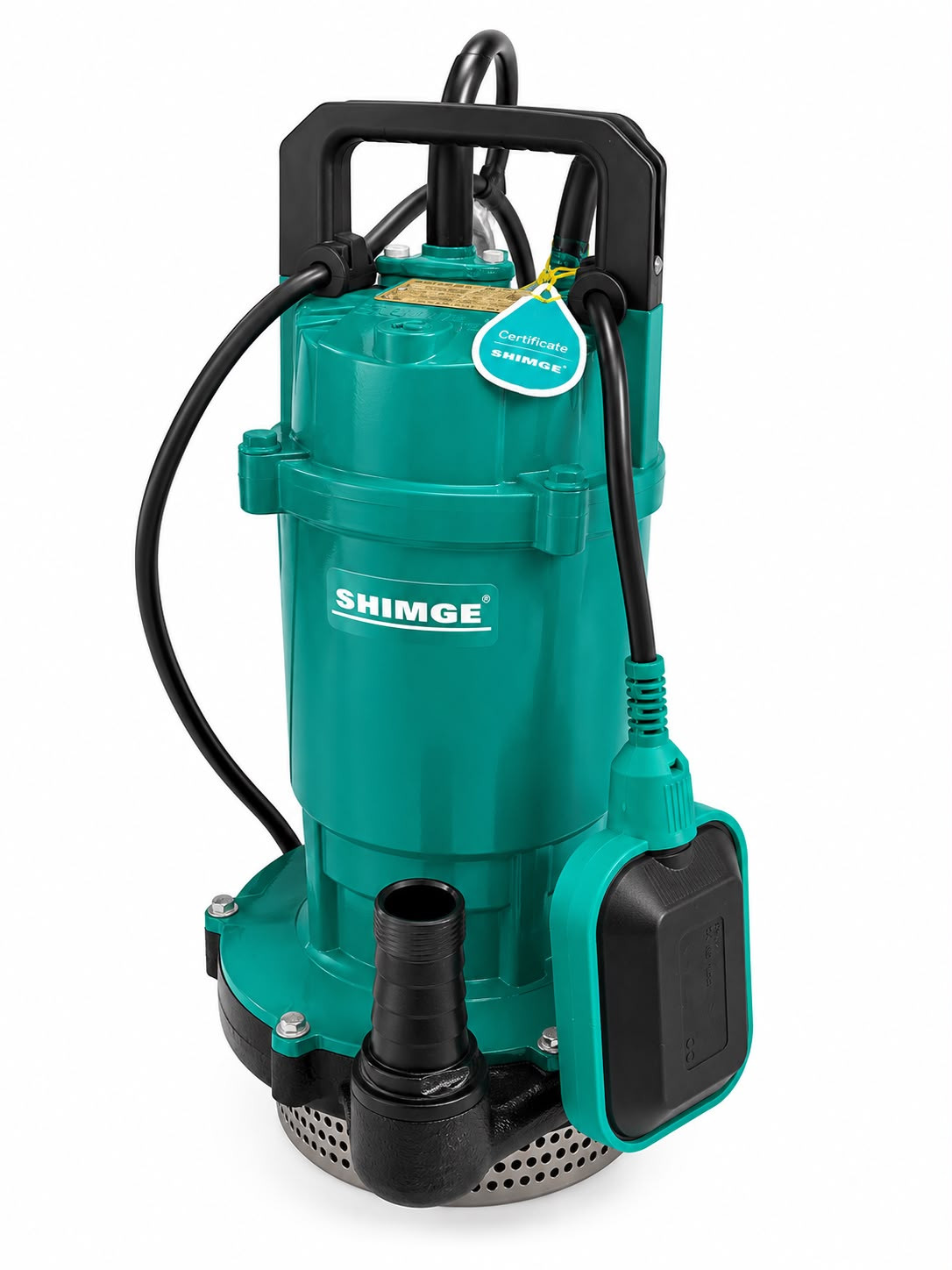Salınan nasos Shimge QDX1.5-32-0.75L3-1134, mərkəzdənqaçma, 750 Vt, 34 m, 108 litr/dəq