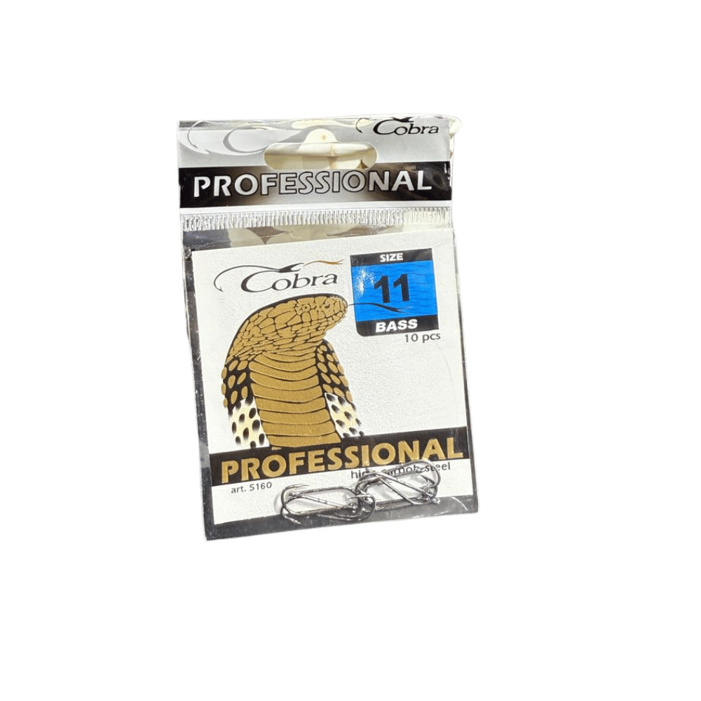 Balıq ovu üçün tilov dəsti Cobra Professional Bass №11, 10 əd