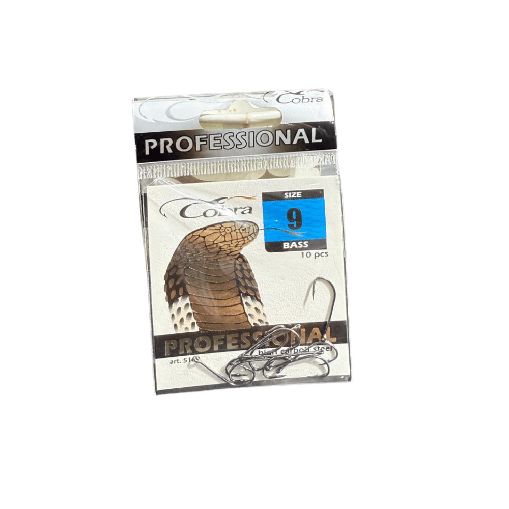 Balıq ovu üçün tilov dəsti Cobra Professional Bass №9, 10 əd