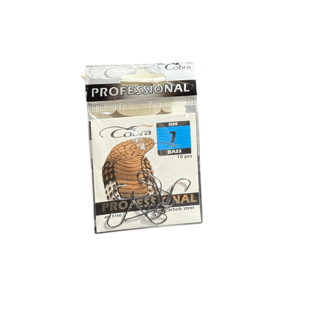Balıq ovu üçün tilov dəsti Cobra Professional Bass №7, 10 əd