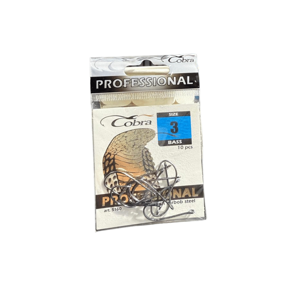 Balıq ovu üçün tilov dəsti Cobra Professional Bass №3, 10 əd