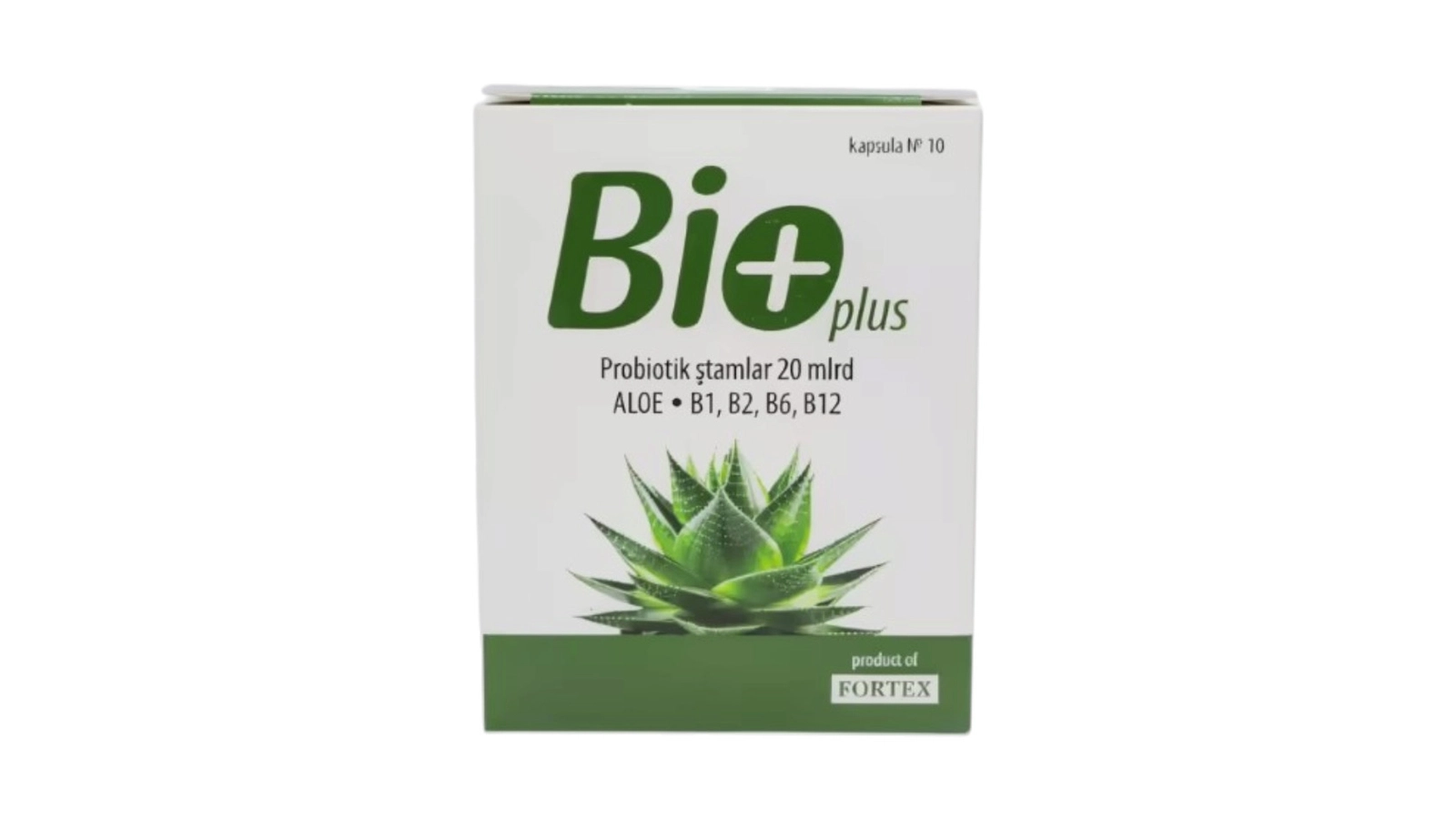 Bağırsaq kapsulları Bio Plus №10