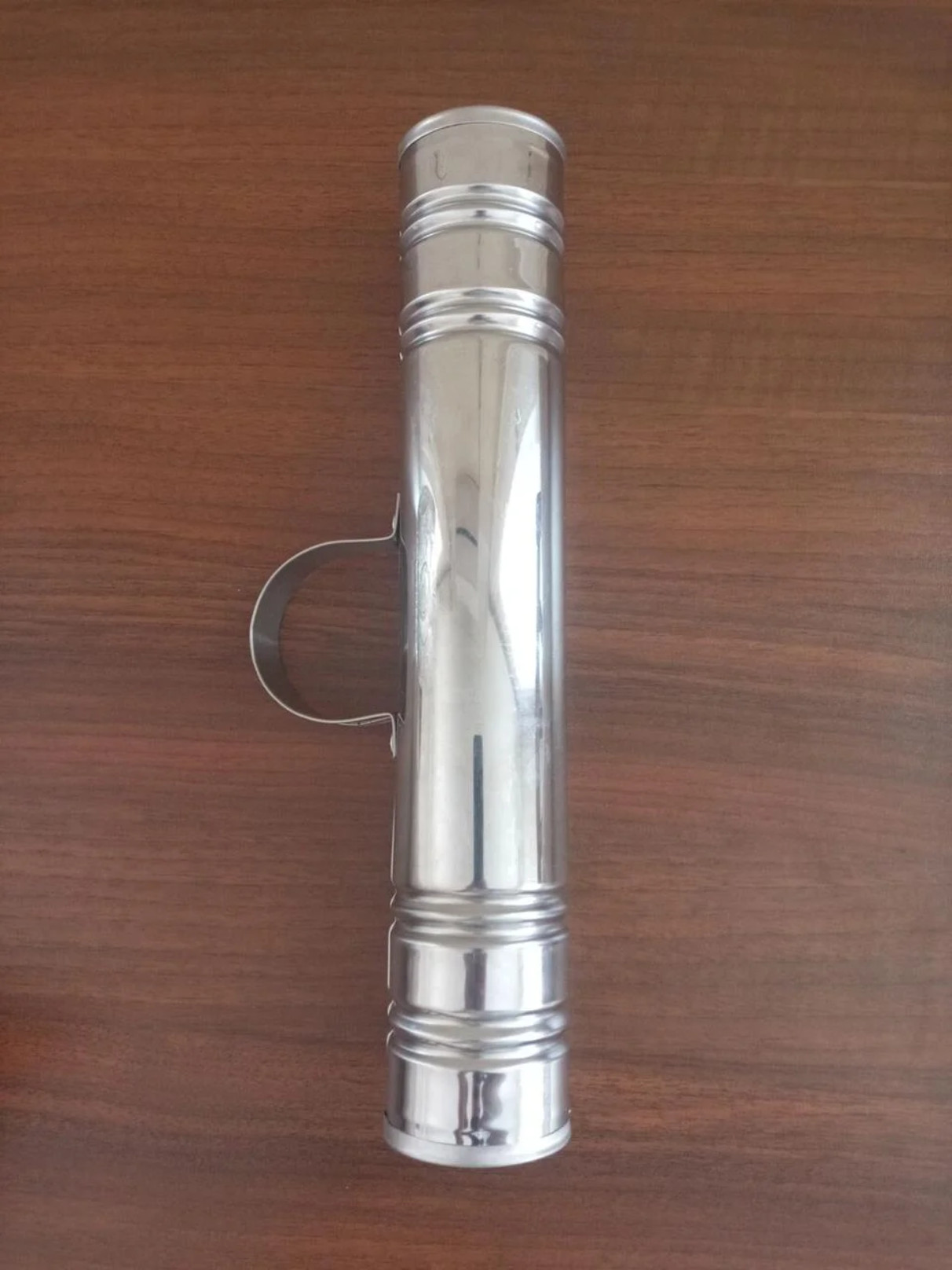 Samovar borusu, paslanmayan polad, 12x60 sm