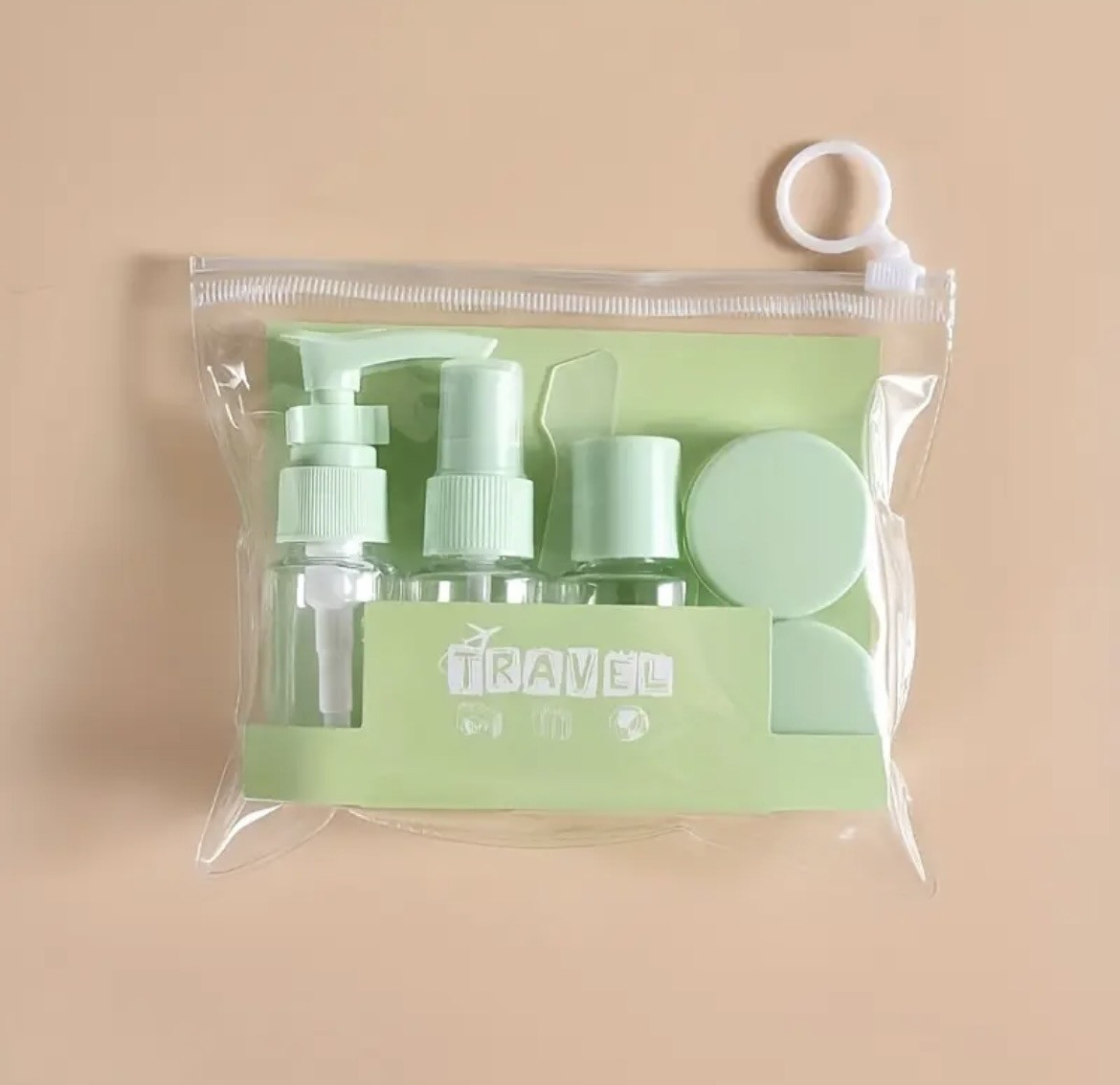 Kosmetik vasitələr üçün səyahət dəsti, 5 əd