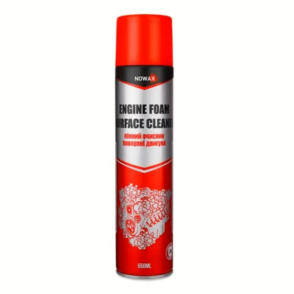 Mühərrik üçün köpüklü təmizləyici Nowax Engine Foam Surface.