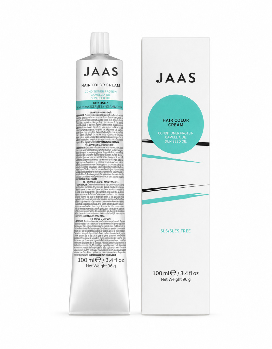Saçlar üçün krem-boya Jaas Clear 100 ml