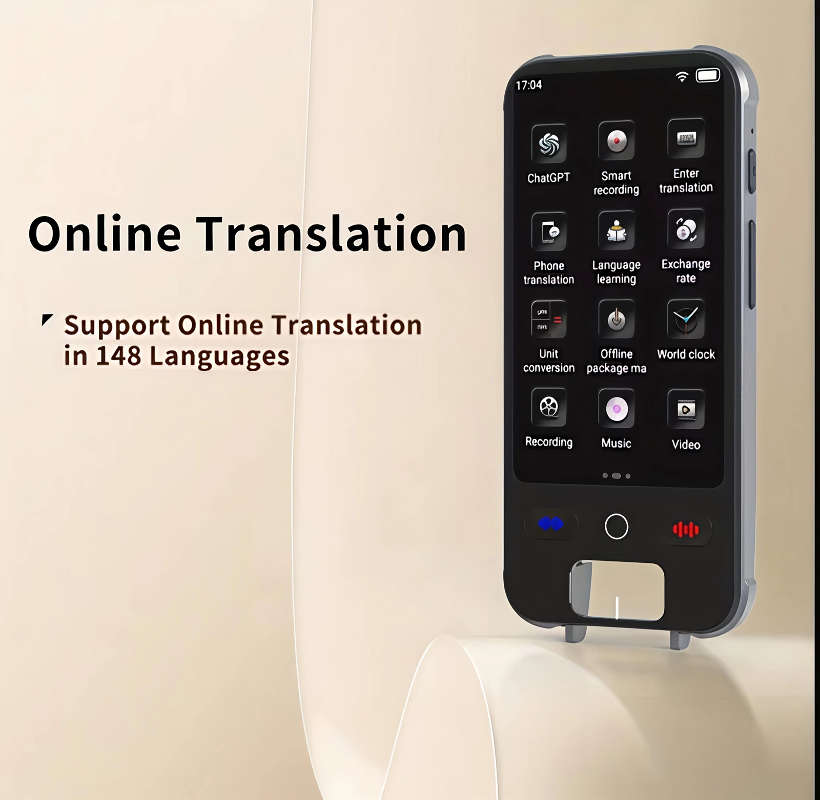 Elektron tərcüməçi SSB5, 148 dil