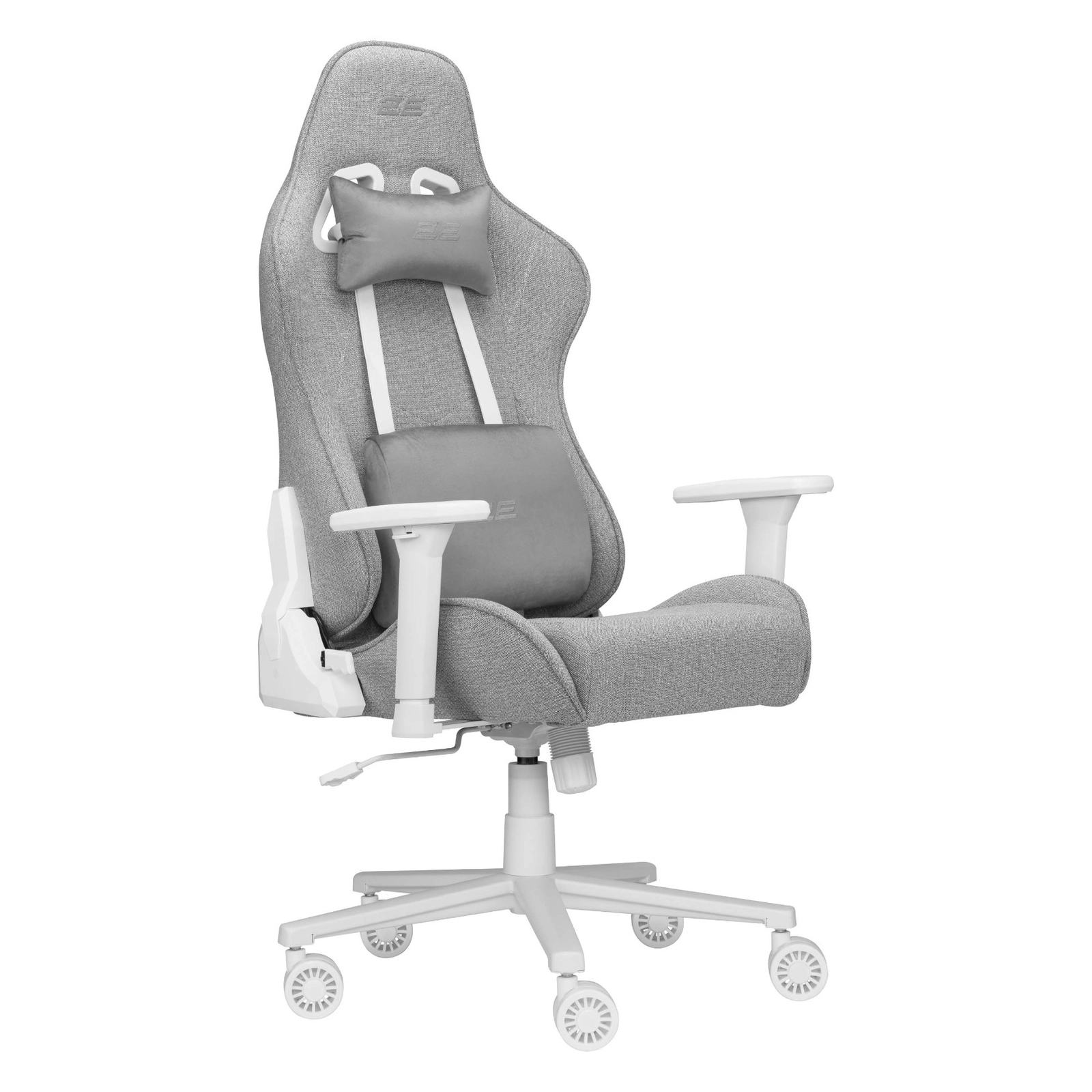 Oyun kreslosu 2E Gaming BUSHIDO II WE Light Grey (2E-GC-BUS-WELG)