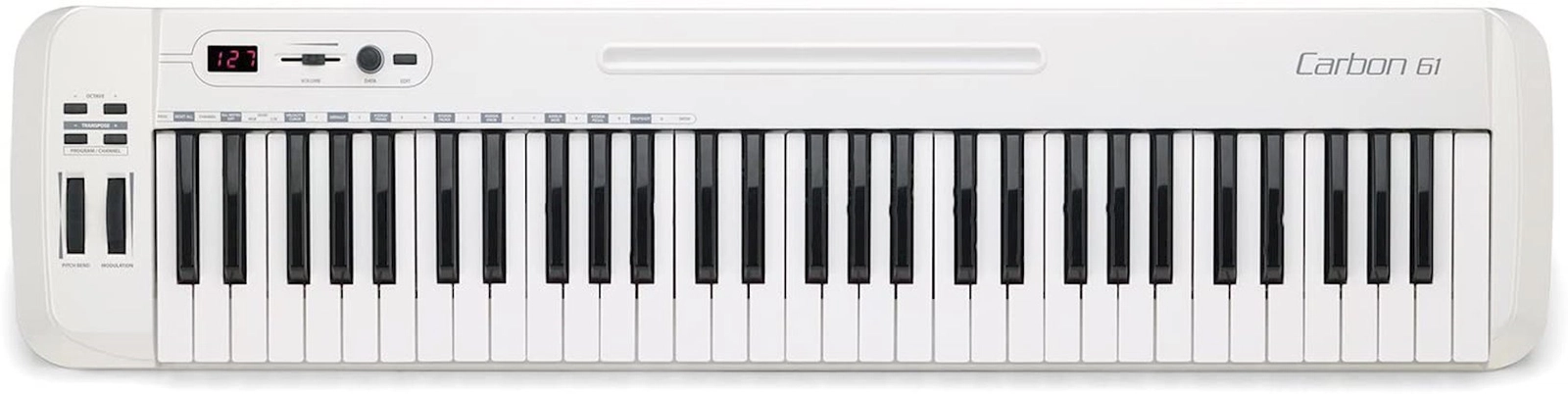 Midi-klaviatura Samson Carbon 61, ağ