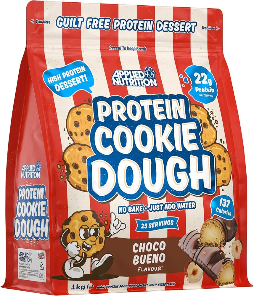 Qida əvəzləyicisi Applied Nutrition Protein Cookie Dough Choco Bueno, 1000 q
