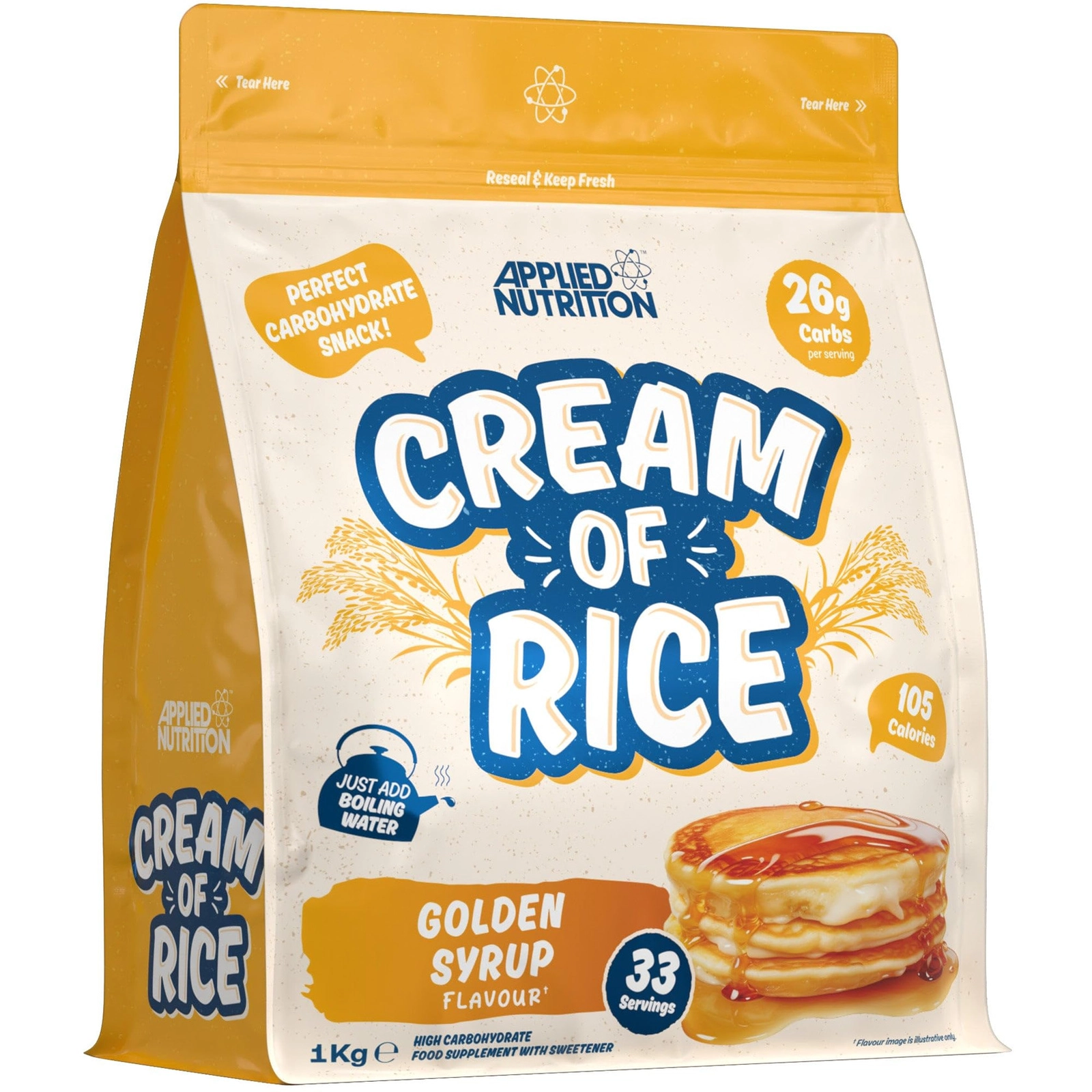 Qida əvəzləyicisi Applied Nutrition Cream of Rice, 1000 q