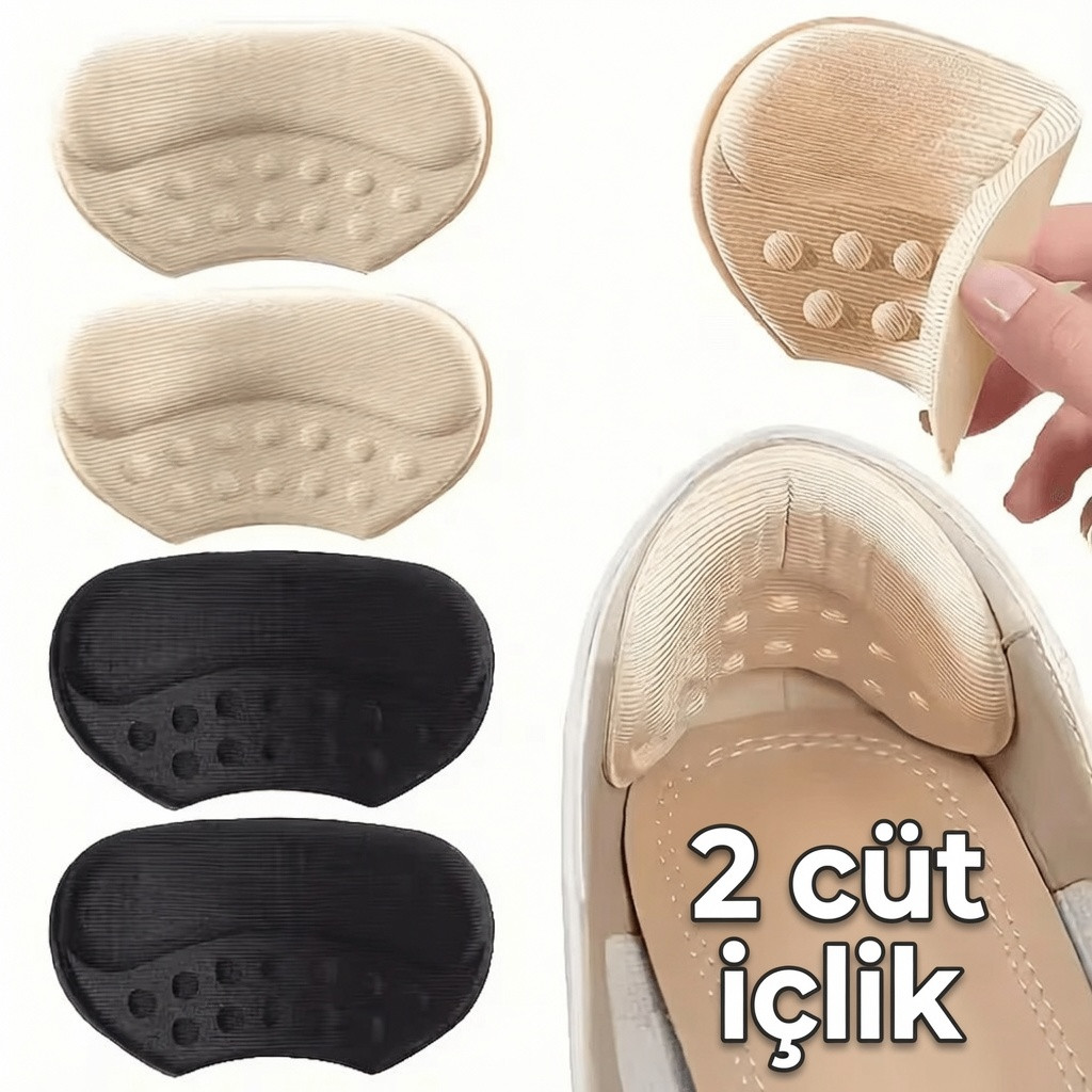 Ayaqqabı üçün içlik dəsti 89122411, qara/bej, 2 cüt