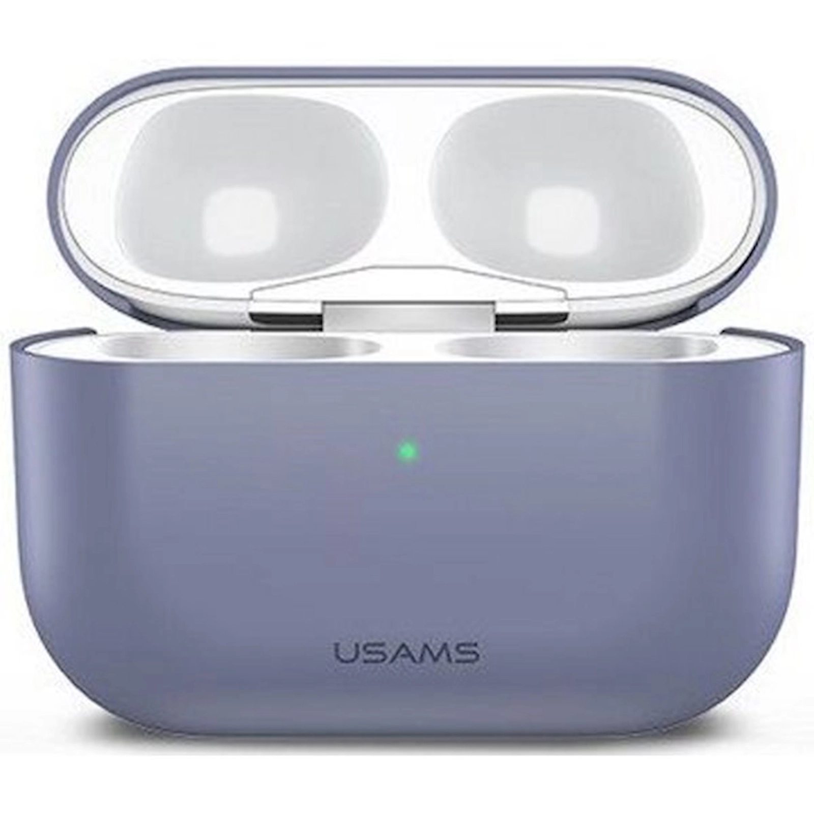 Apple AirPods Pro üçün çexol USAMS Silicone Case, Bənövşəyi