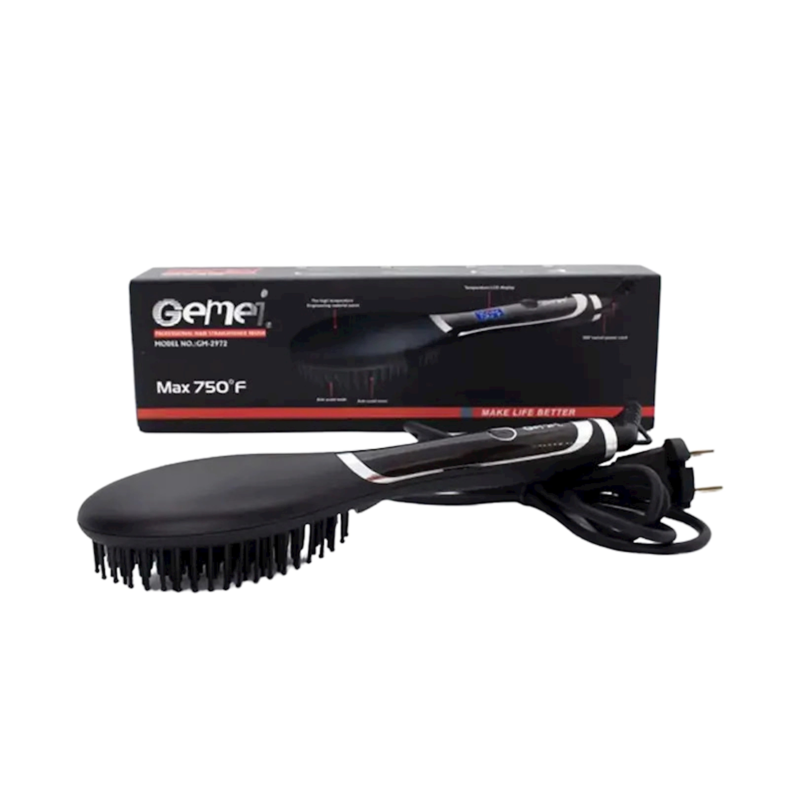 Saç üçün düzləşdirici Gemei GM-2972