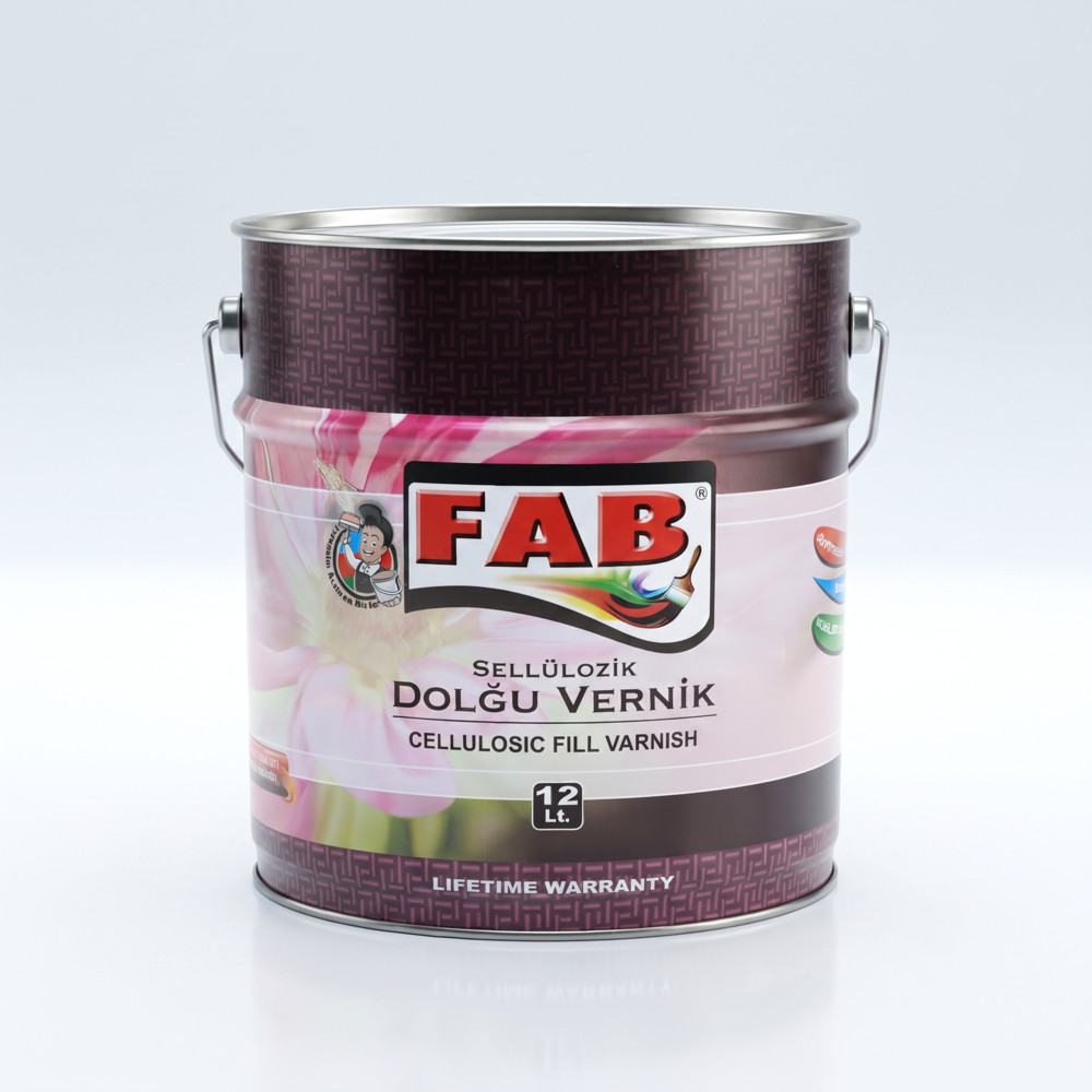 Hopdurma FAB Sellülozik, şəffaf, 12000 ml