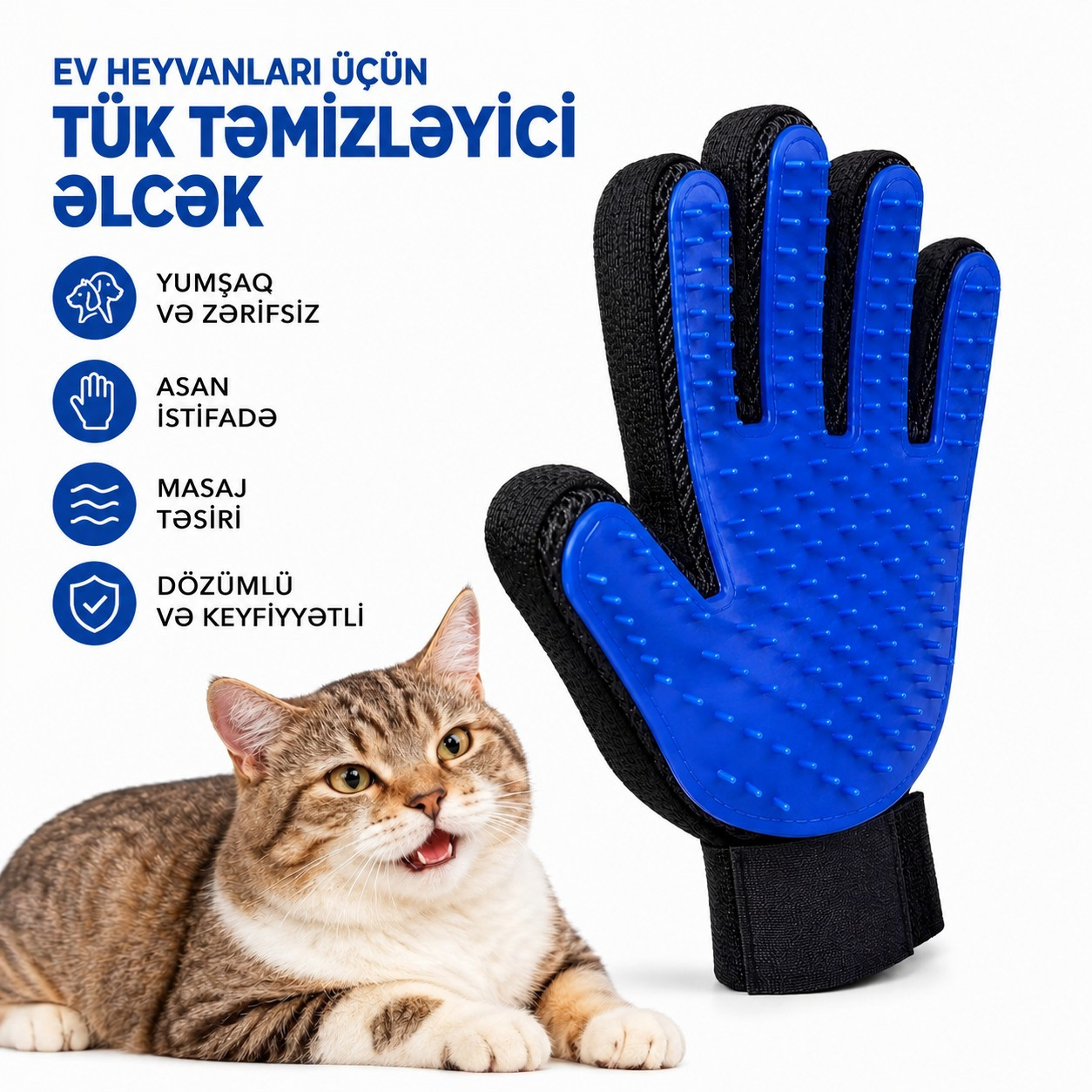 Saç və xəz təmizləmək üçün daraq 9011