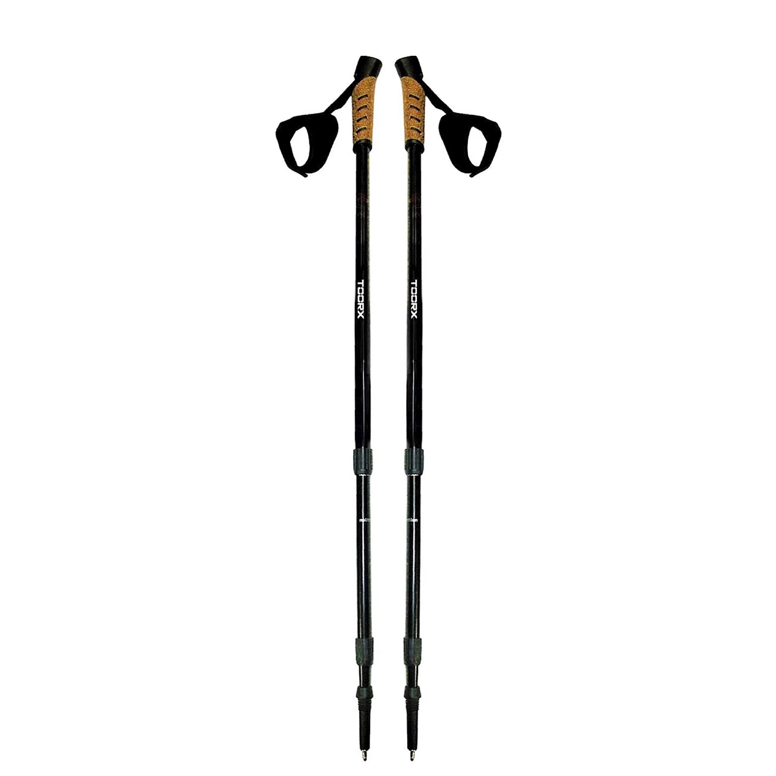 Trekinq ağacları Toorx Nordic Walking Pole, qara
