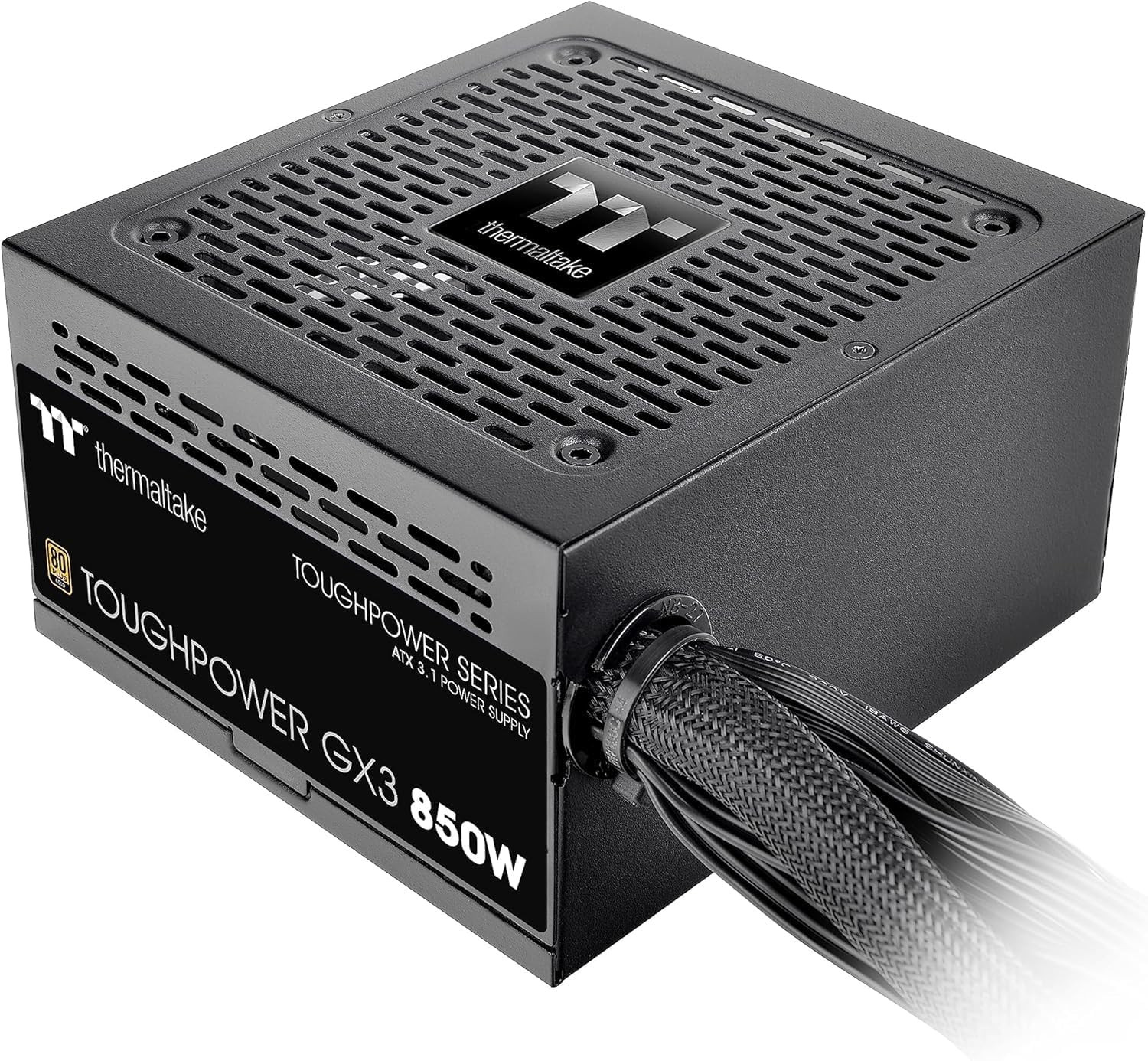 Qida bloku Thermaltake Toughpower GX3 0850W, ATX, 4+4-pin, 30 dB, 850 Vt