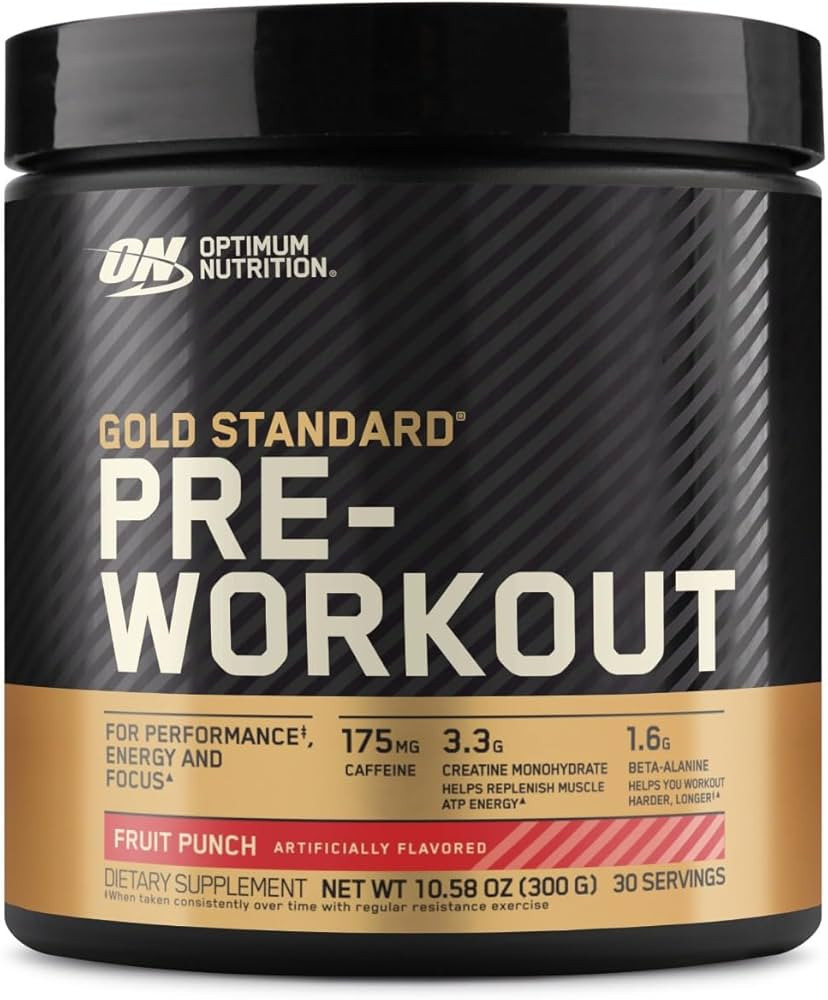 Məşq öncəsi kompleks No Brand Gold Standard Pre-Workout 300q