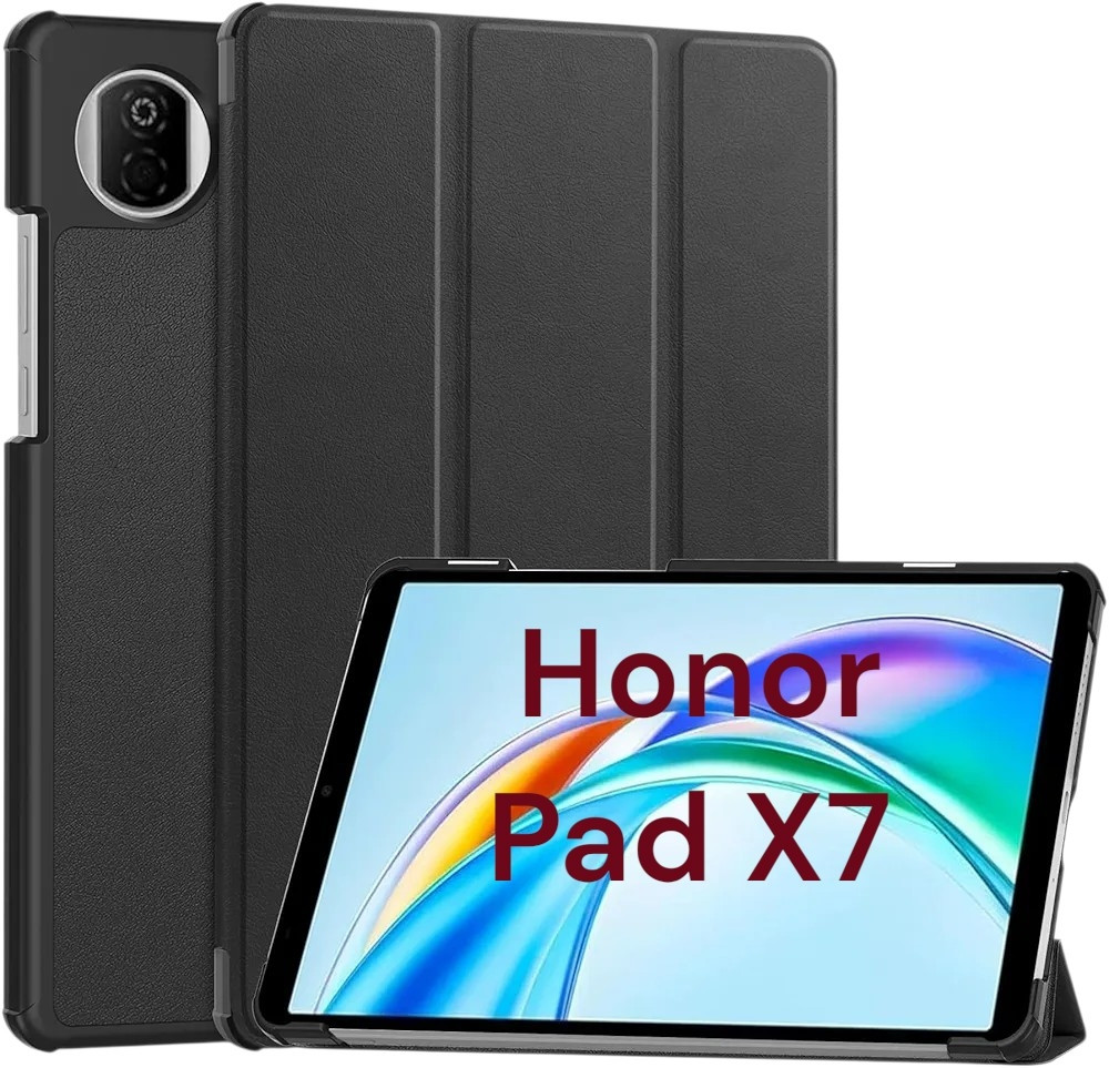 Çexol-kitab Honor Pad X7 üçün qara