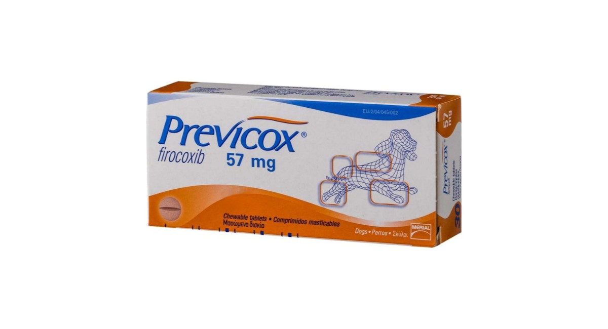 iltihaba qarşı vasitə Boehringer Ingelheim Previcox 57 mg, itlər üçün, 10 kq qədər, 1 həb