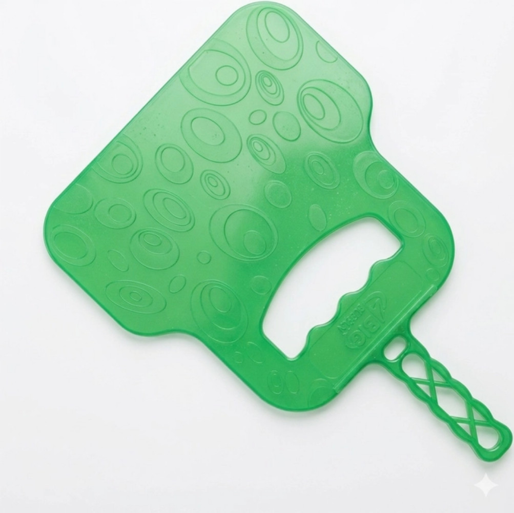 Manqal yelpiyi, Plastik, Yaşıl