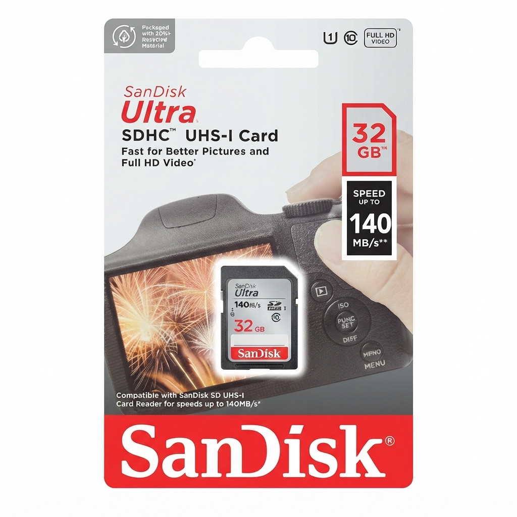 Yaddaş kartı Sandisk Ultra SDHC 32GB