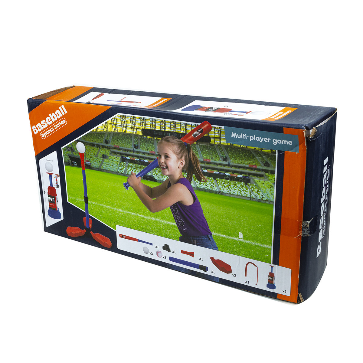 Beysbol dəsti ST60, 3+ yaş, plastik