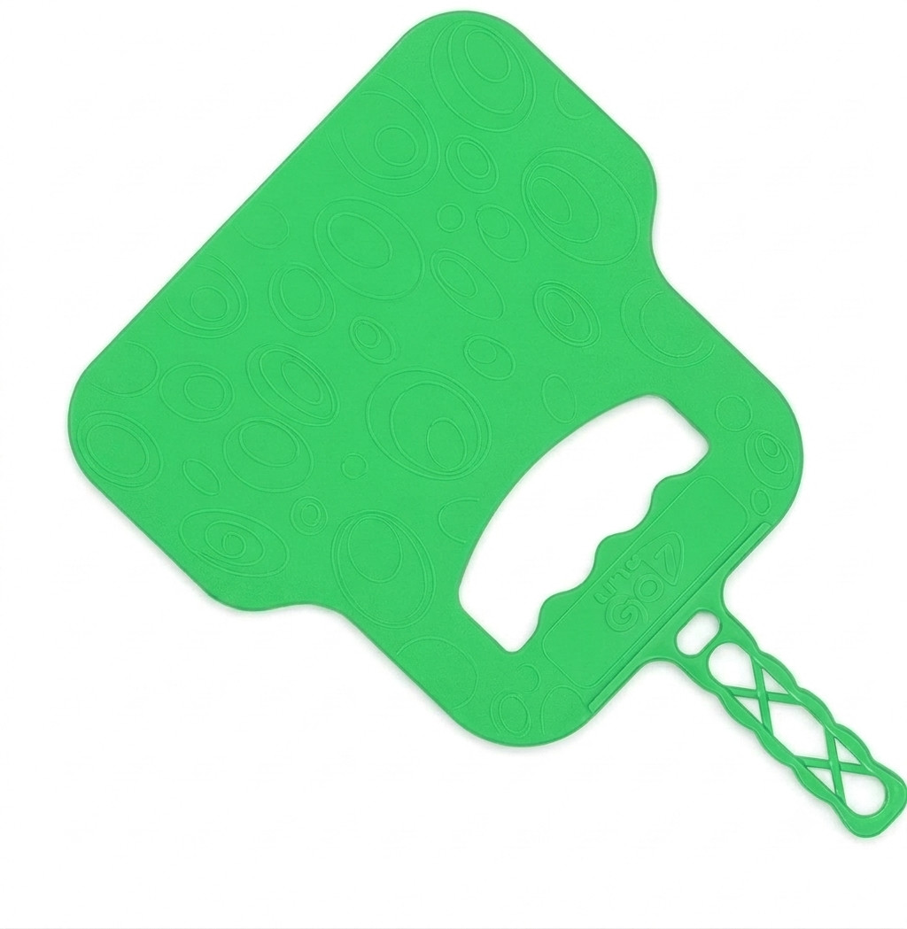 Manqal üçü yelpik, plastik, yaşıl