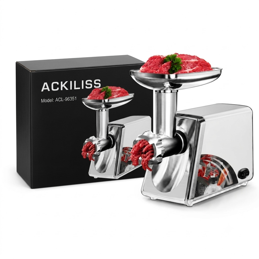 Ətçəkən maşın Ackiliss ACL-96351RAX016, 2500 Vt, 2 kq/dəq, Gümüşü