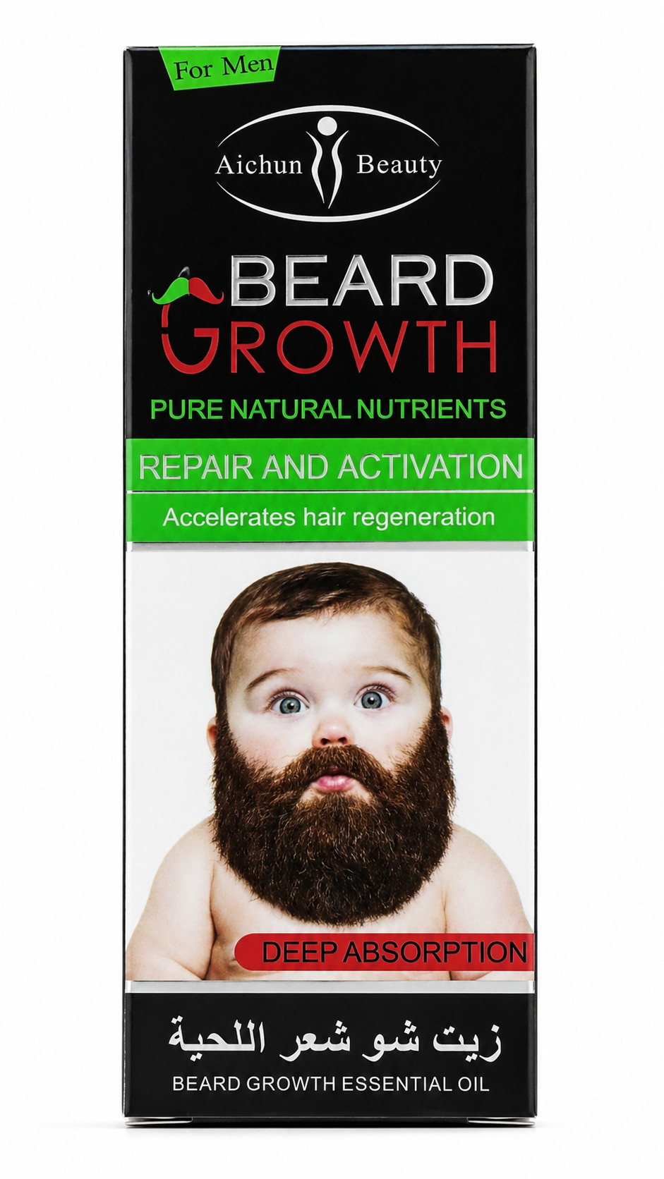 Saqqal üçün yağ Aichun Beauty Beard Growth Oil 30 ml