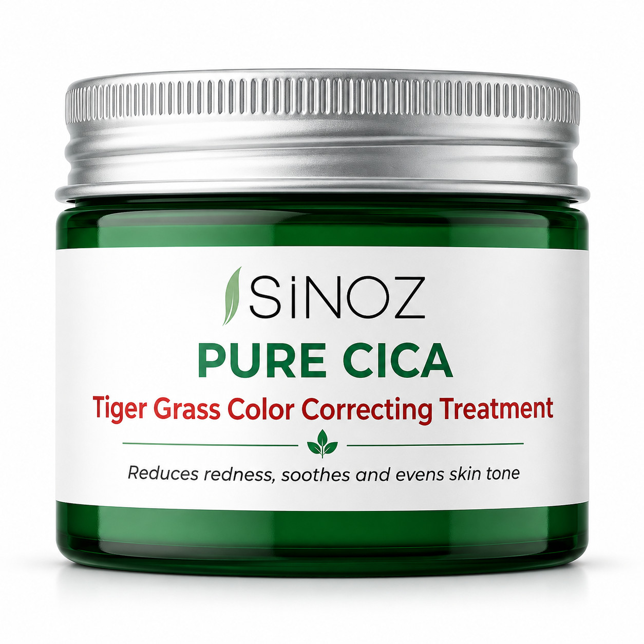 Üz kremi Sinoz Pure Cica, 15 ml, tonlaşdırıcı, üz rənginin düzəlməsi, E vitamini, Pantenol, Sodium PCA